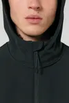 Die Herren-Softshelljacke mit Kapuze