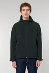 Die Herren-Softshelljacke mit Kapuze