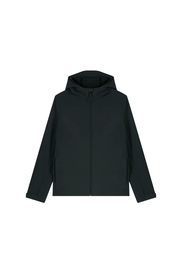 Die Herren-Softshelljacke mit Kapuze