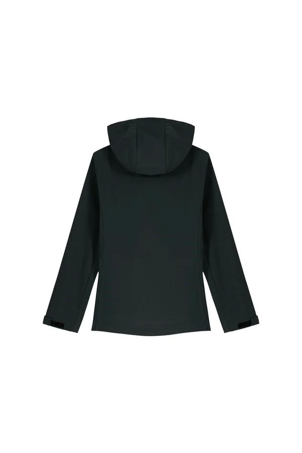 Die Damen-Softshelljacke mit Kapuze