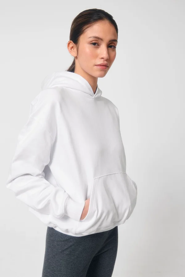 Der Boxy Unisex-Hoodie mit trockenem Griff