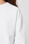 Das Boxy Rundhals-Unisex-Sweatshirt mit trockenem Griff