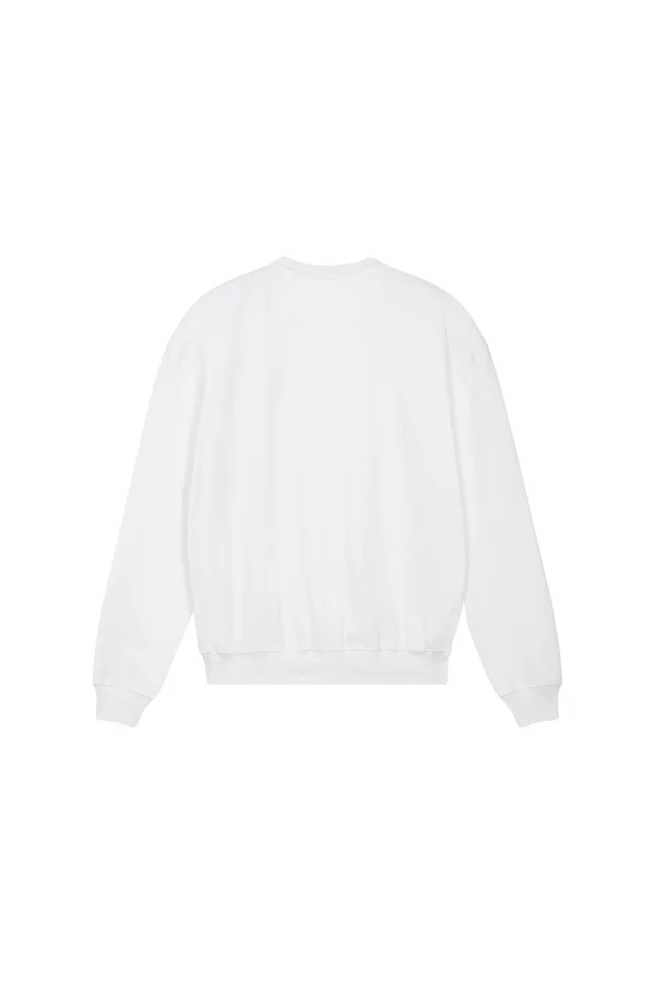 Das Boxy Rundhals-Unisex-Sweatshirt mit trockenem Griff