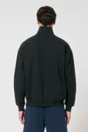 Das Boxy Unisex-Sweatshirt mit kurzem Reißverschluss und trockenem Griff