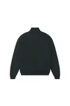 Das Boxy Unisex-Sweatshirt mit kurzem Reißverschluss und trockenem Griff