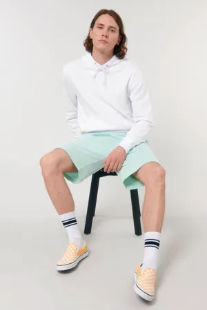 Der Unisex-Hoodie aus French Terry