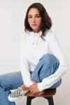 Der Unisex-Hoodie aus French Terry