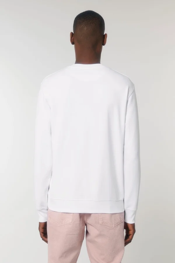 Das Rundhals-Unisex-Sweatshirt aus French Terry