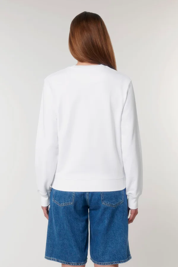 Das Rundhals-Unisex-Sweatshirt aus French Terry
