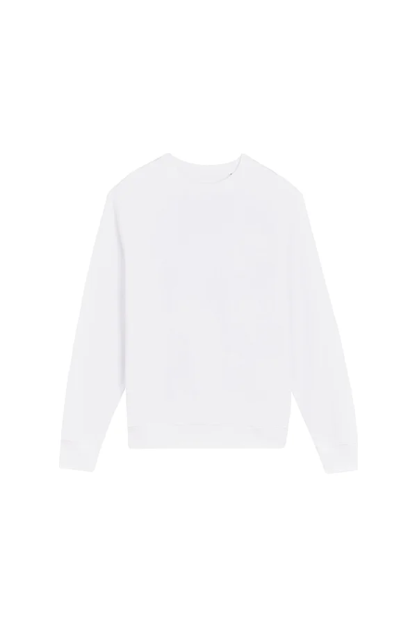 Das Rundhals-Unisex-Sweatshirt aus French Terry