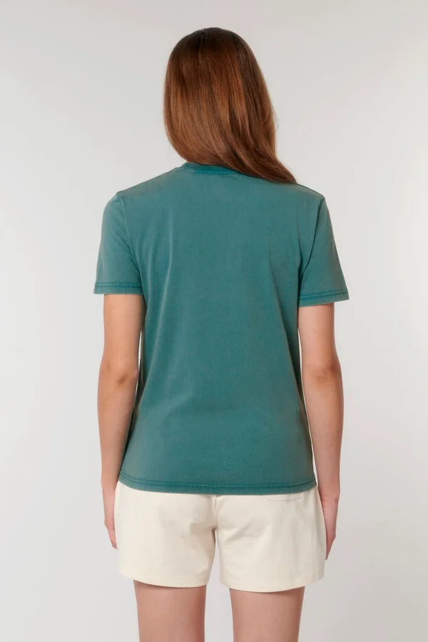 Stückgefärbtes T-Shirt