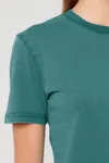Stückgefärbtes T-Shirt