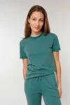 Stückgefärbtes T-Shirt