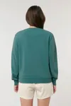 Das Garment-Dyed Rundhals-Unisex-Sweatshirt aus French Terry