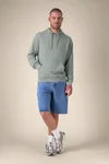 Der Garment-Dyed Unisex-Hoodie aus French Terry