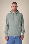 Der Garment-Dyed Unisex-Hoodie aus French Terry
