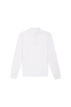 Unisex-Poloshirt mit langen Ärmeln