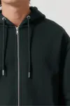 Ultralässiges Unisex-Sweatshirt mit Reißverschluss