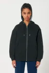 Ultralässiges Unisex-Sweatshirt mit Reißverschluss