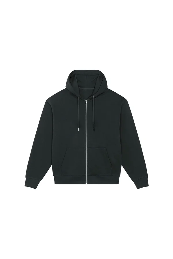 Ultralässiges Unisex-Sweatshirt mit Reißverschluss
