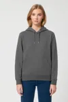 Der Unisex-Hoodie mit trockenem Griff aus recycelter Baumwolle