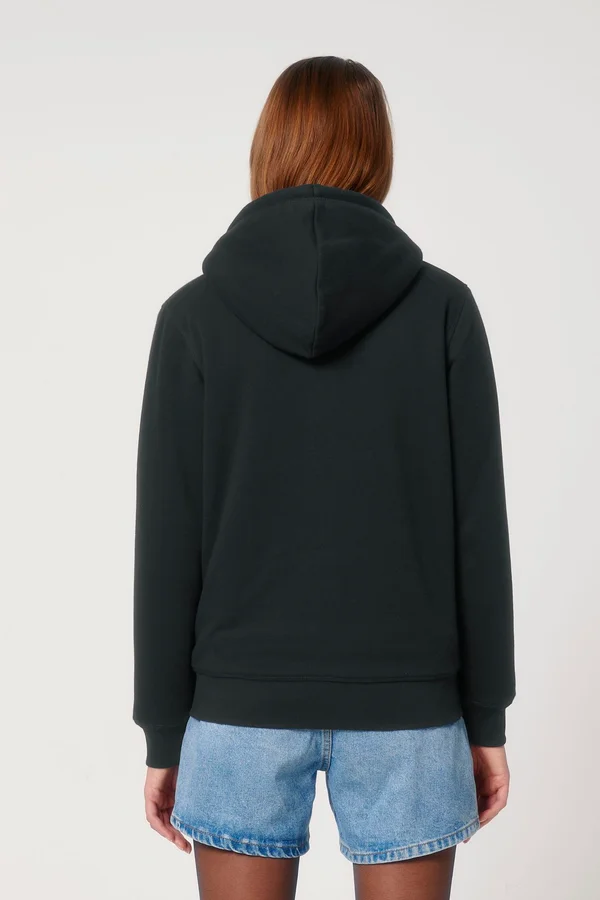 Der Unisex-Zip-Hoodie mit Sherpa-Futter
