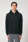Der Unisex-Zip-Hoodie mit Sherpa-Futter