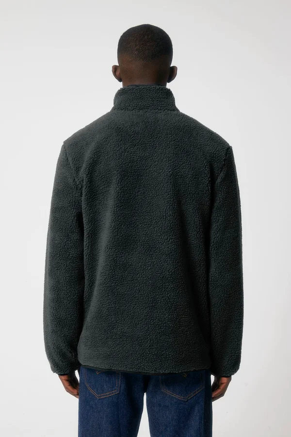 Unisex-Sherpa-Sweatshirt mit Reißverschluss