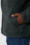Unisex-Sherpa-Sweatshirt mit Reißverschluss