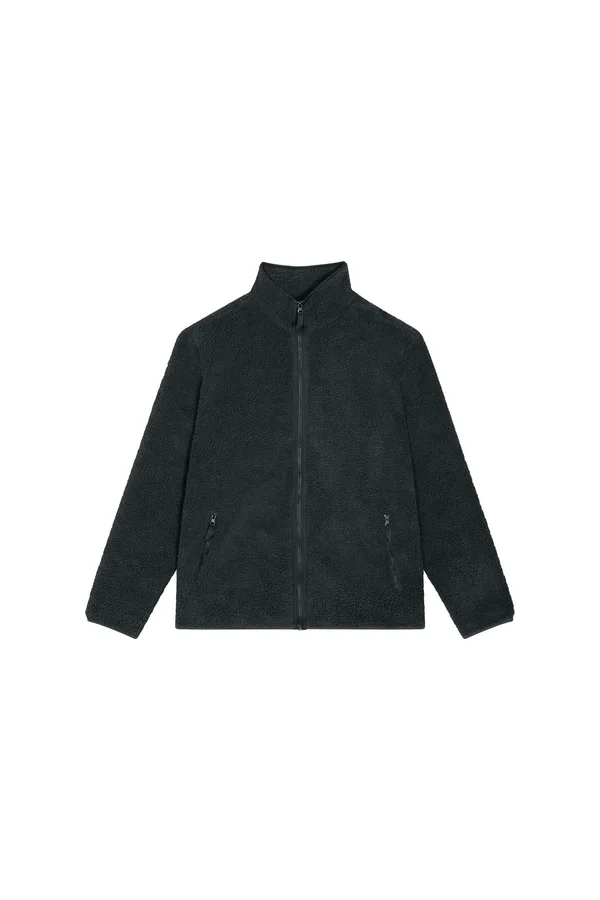 Unisex-Sherpa-Sweatshirt mit Reißverschluss