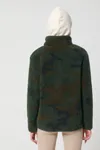 AOP Unisex-Sherpa-Sweatshirt mit Reißverschluss