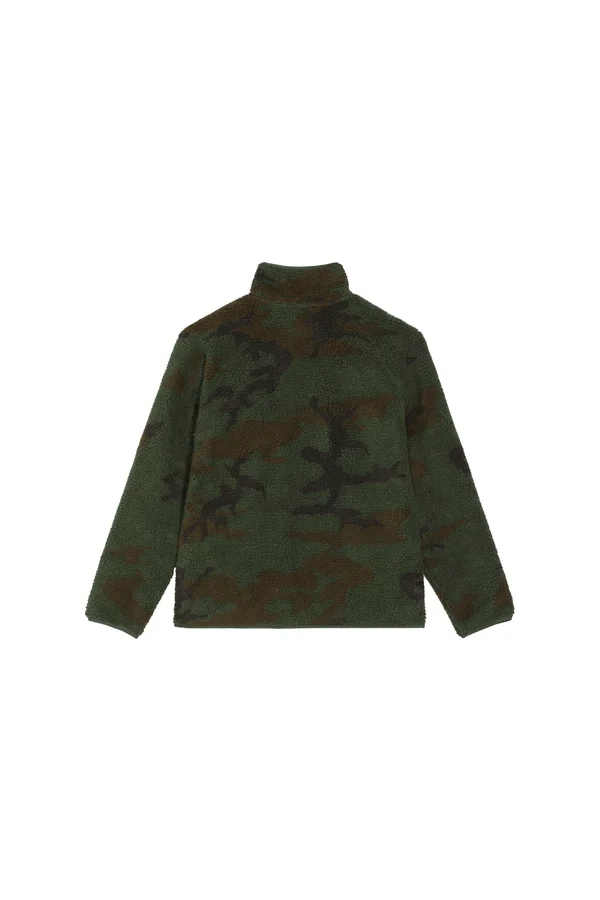 AOP Unisex-Sherpa-Sweatshirt mit Reißverschluss