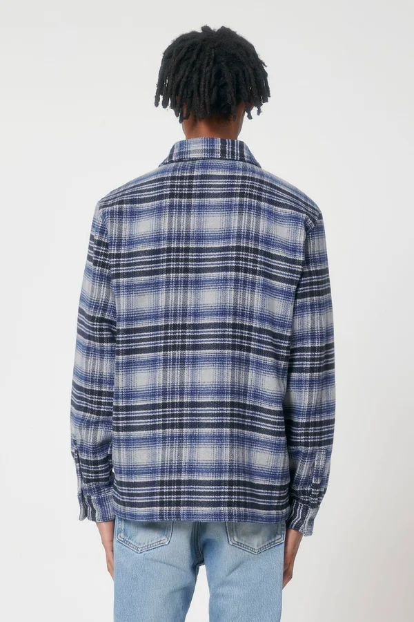 Unisex-Karo-Overshirt
