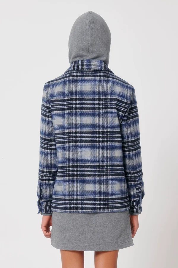 Unisex-Karo-Overshirt