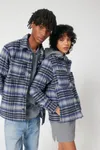 Unisex-Karo-Overshirt