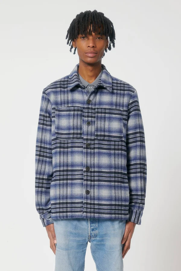 Unisex-Karo-Overshirt