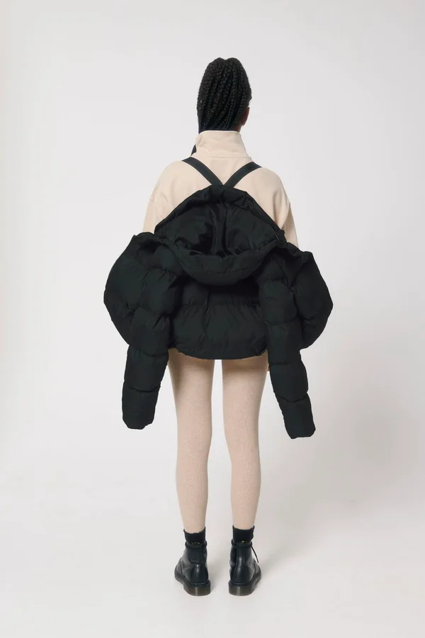 Die Oversized Unisex-Steppjacke