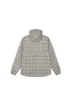 Unisex-Überziehjacke aus kariertem Tweed
