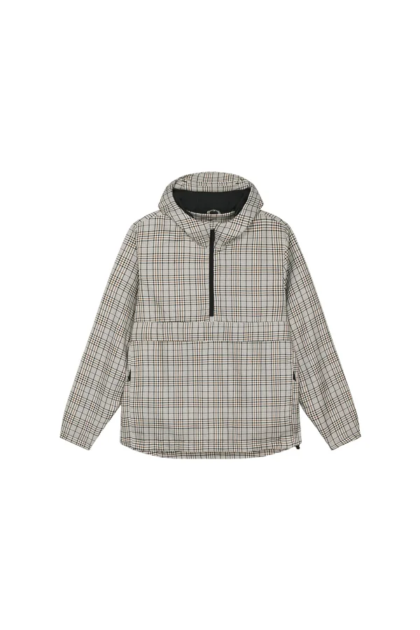 Unisex-Überziehjacke aus kariertem Tweed