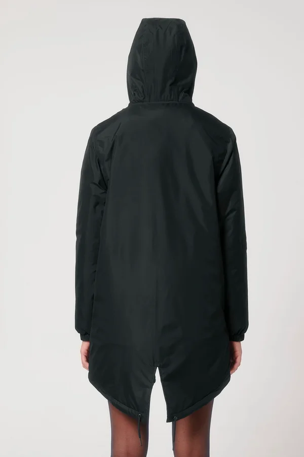 Der Unisex-Parka wattiert