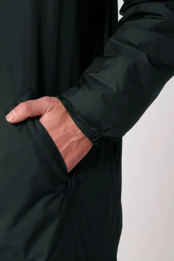 Der Unisex-Parka wattiert
