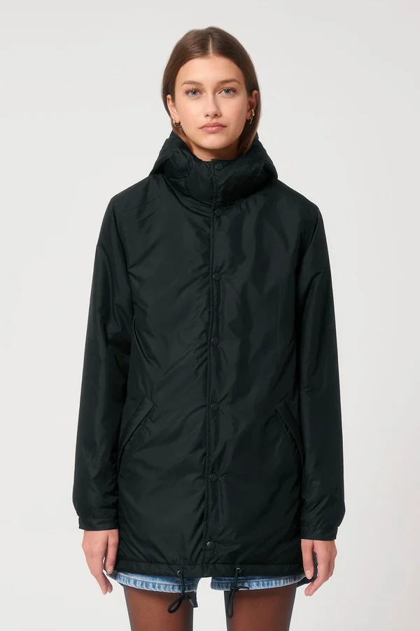Der Unisex-Parka wattiert