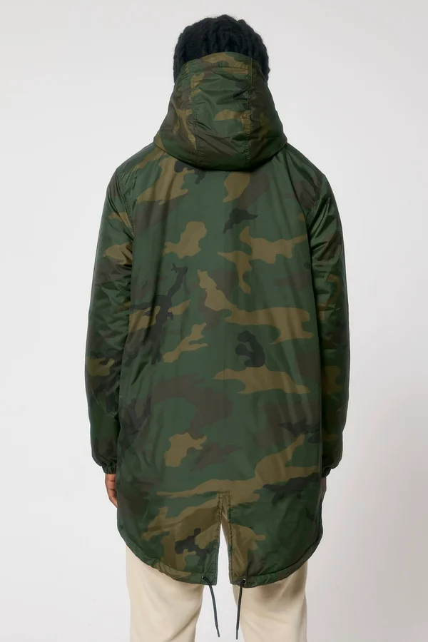 Wattierter AOP Unisex-Parka