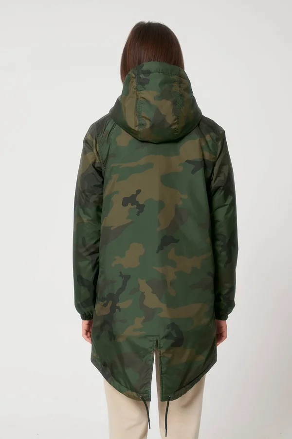 Wattierter AOP Unisex-Parka