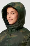 Wattierter AOP Unisex-Parka