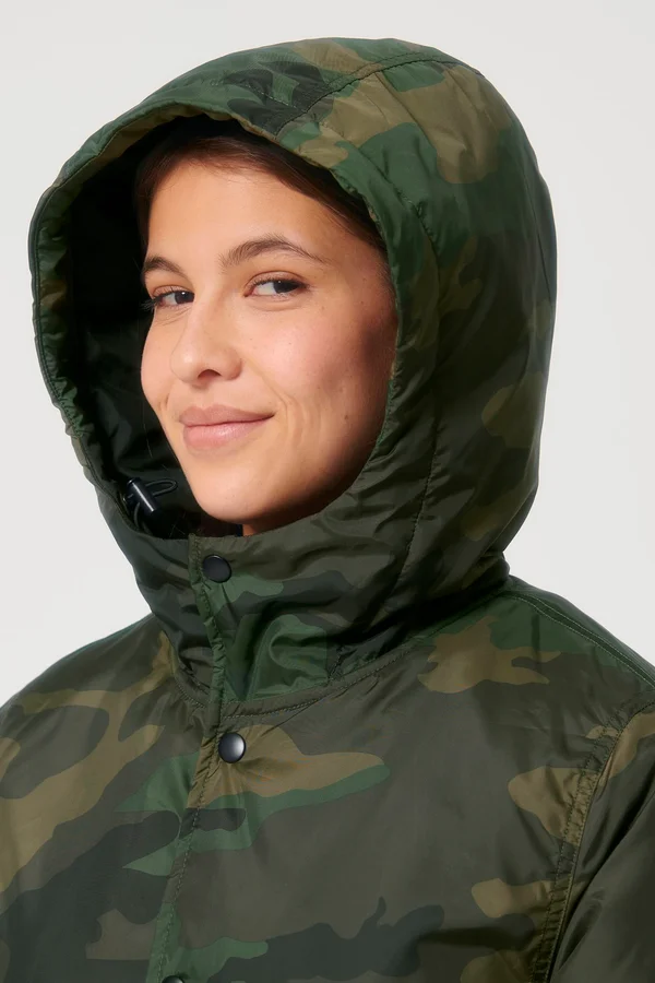 Wattierter AOP Unisex-Parka