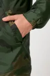Wattierter AOP Unisex-Parka