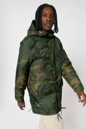 Wattierter AOP Unisex-Parka