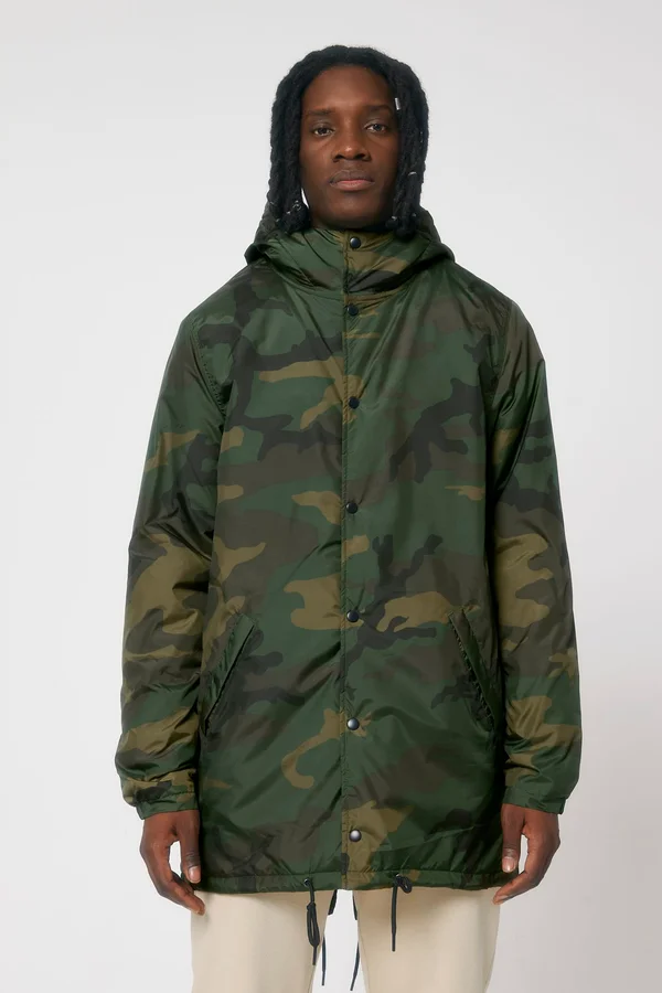 Wattierter AOP Unisex-Parka