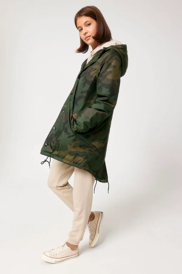 Wattierter AOP Unisex-Parka